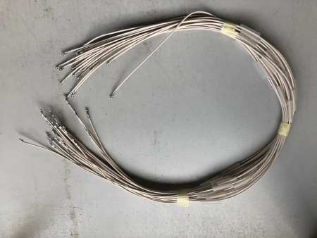 single vehicle wire with 2 butt connectors